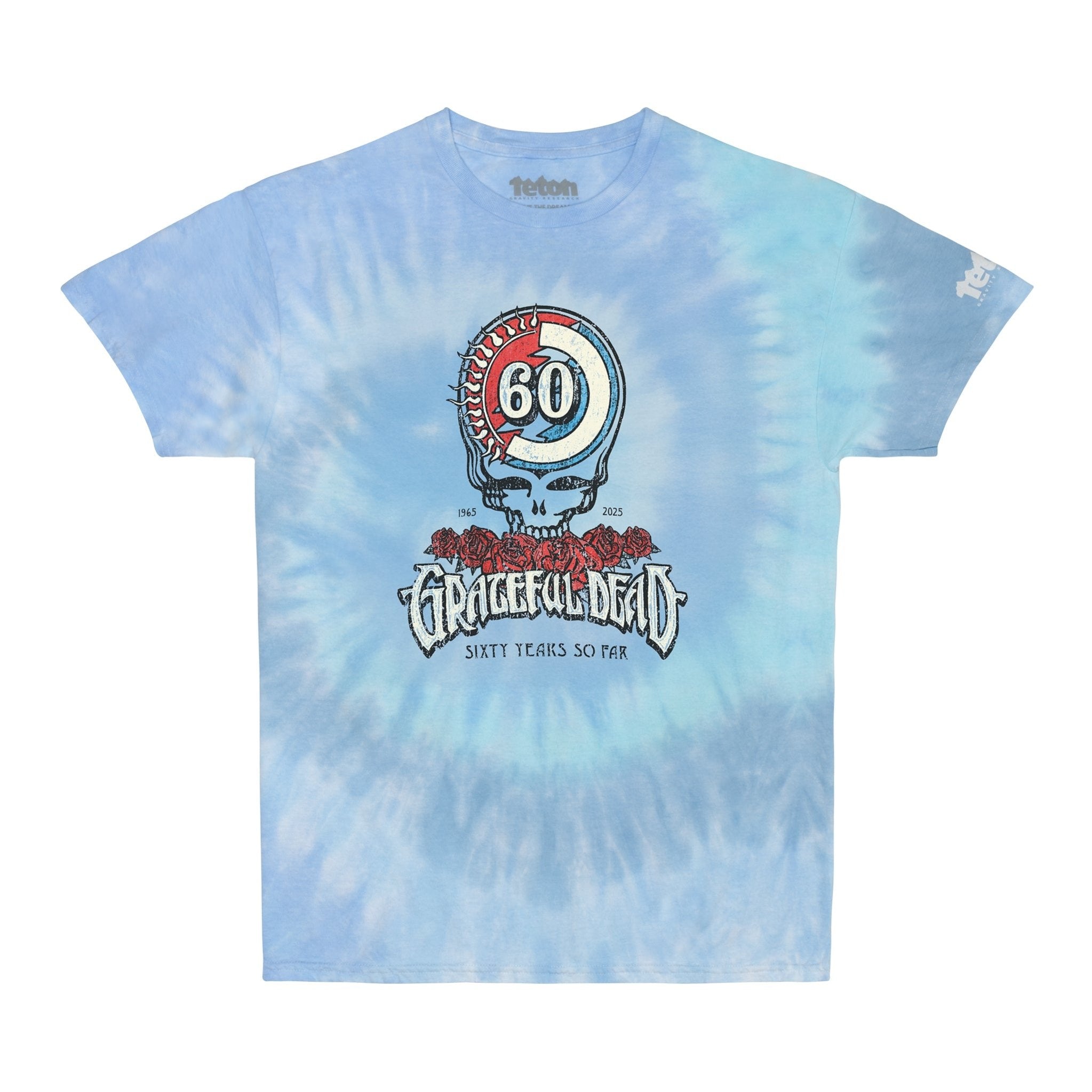 Grateful Dead 60th x TGR SYF Tie - Dye Tee - Lagoon - Teton Gravity Research