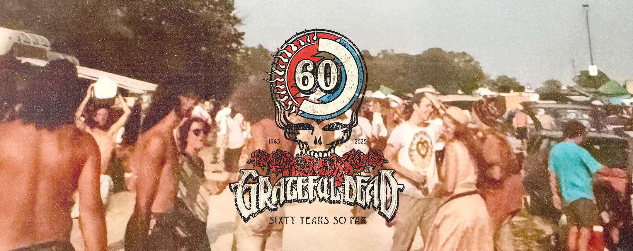 Grateful Dead 60th anniversary merch page image