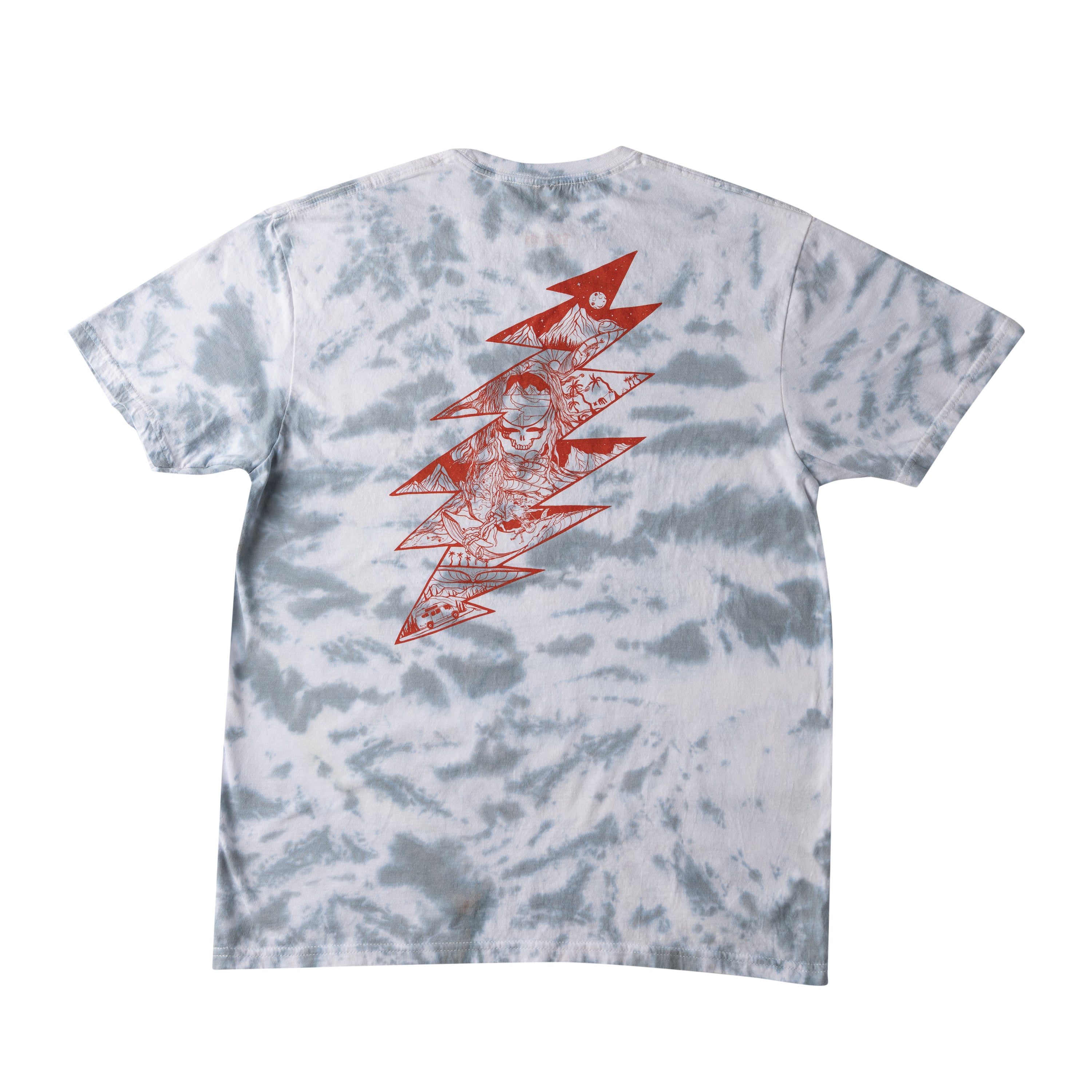 Grateful Dead x TGR "Nightwaves" Tie Dye Tee by Chris Benchetler