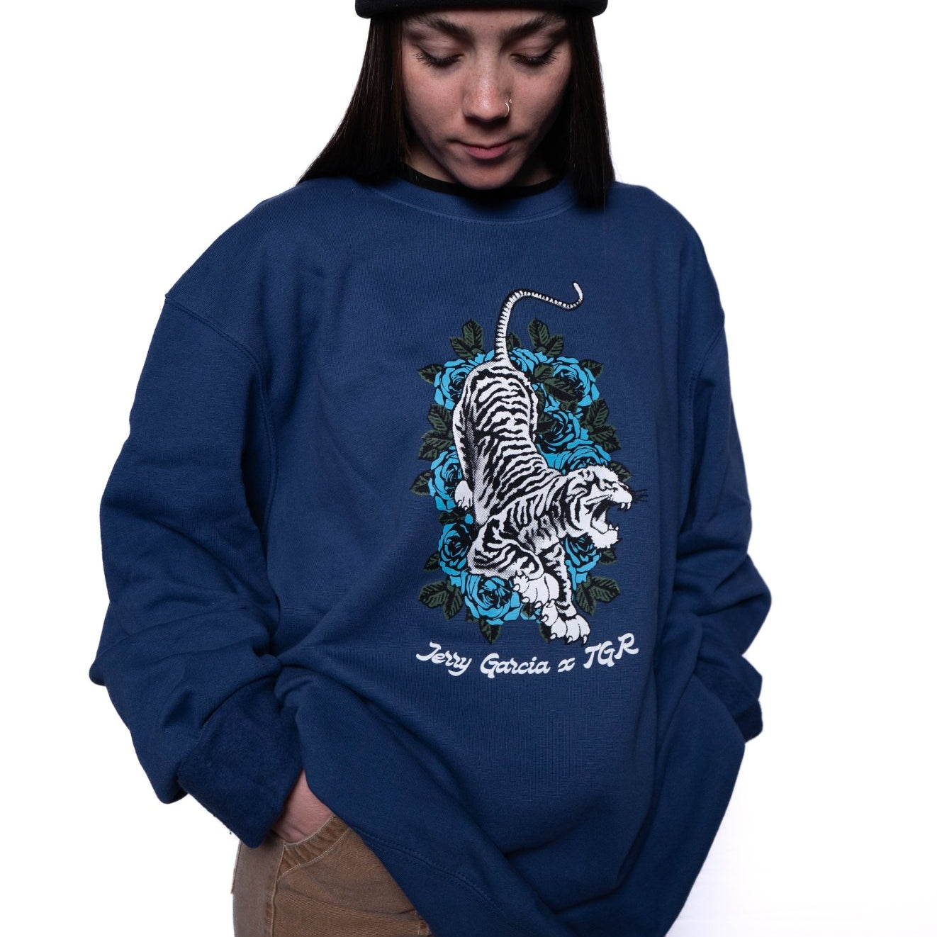 Jerry Garcia x TGR Tiger Crewneck - Teton Gravity Research