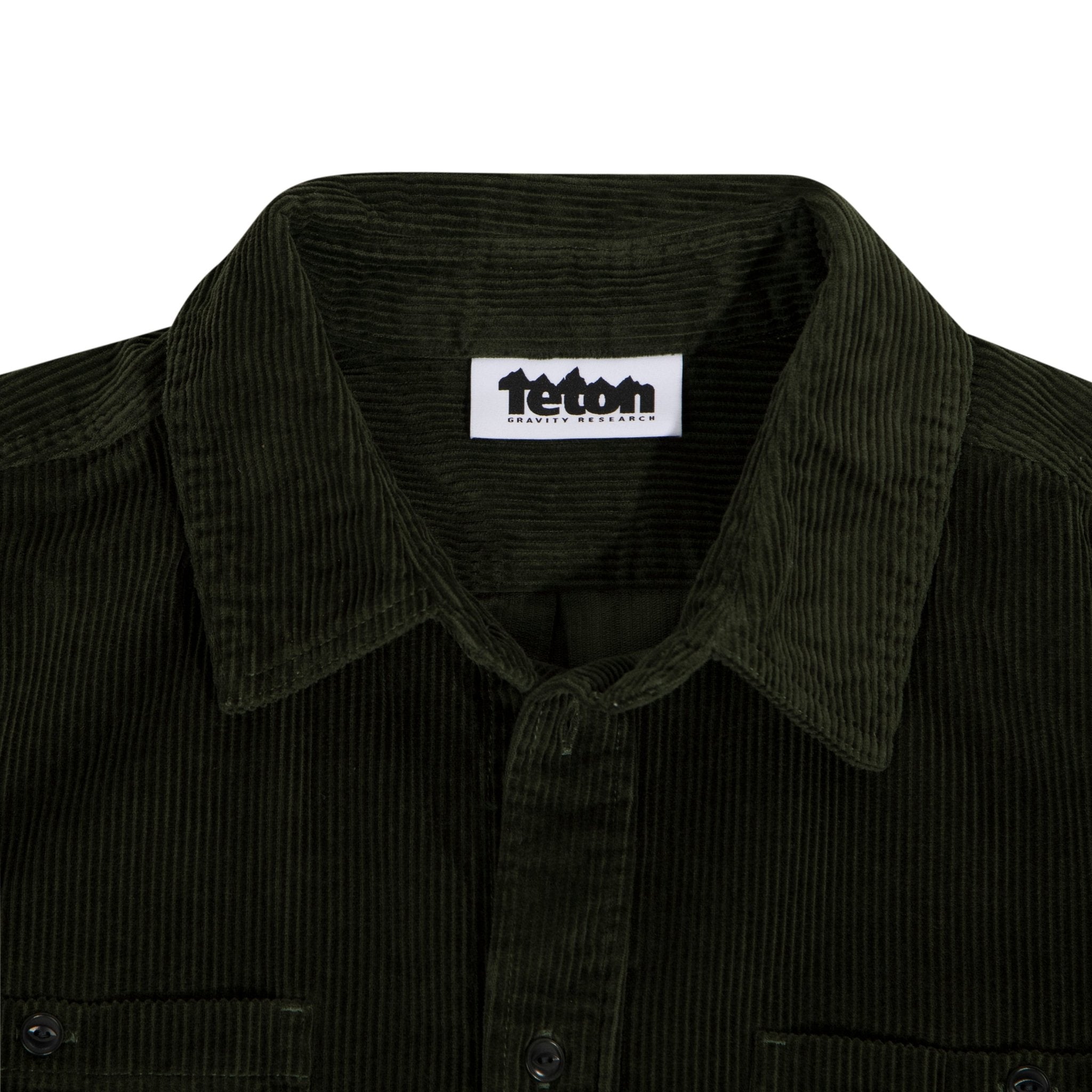 Men's Corduroy Work Shirt - Teton Gravity Research #color_loden