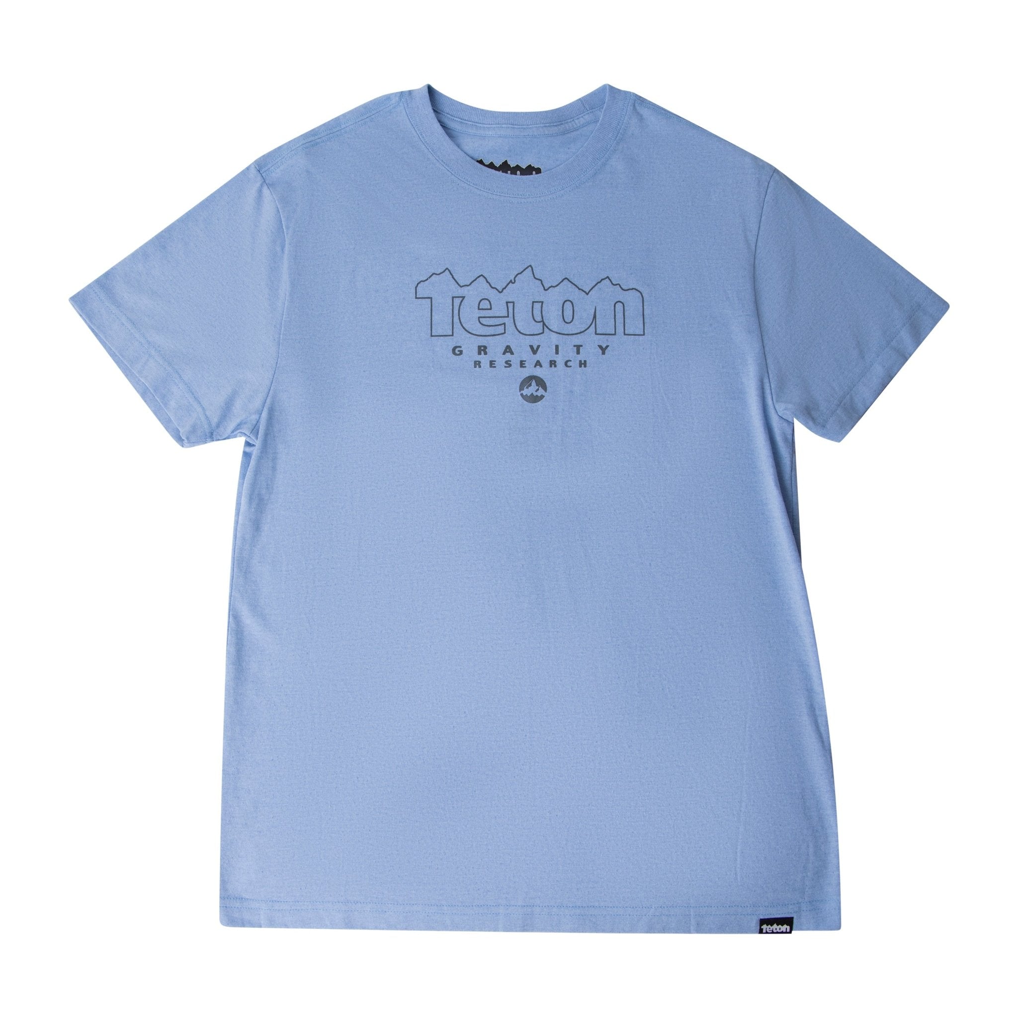 Recycled Teton Keyline Tee - Teton Gravity Research #color_light blue