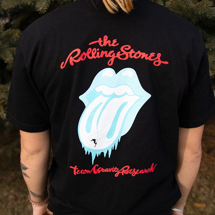 Rolling Stones x TGR "Powder Lick" Short Sleeve Tee - Teton Gravity Research