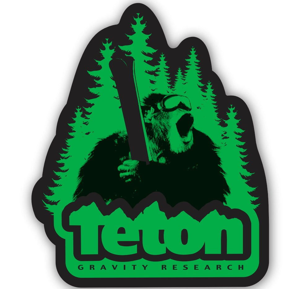 Shred Monkey Sticker - Teton Gravity Research