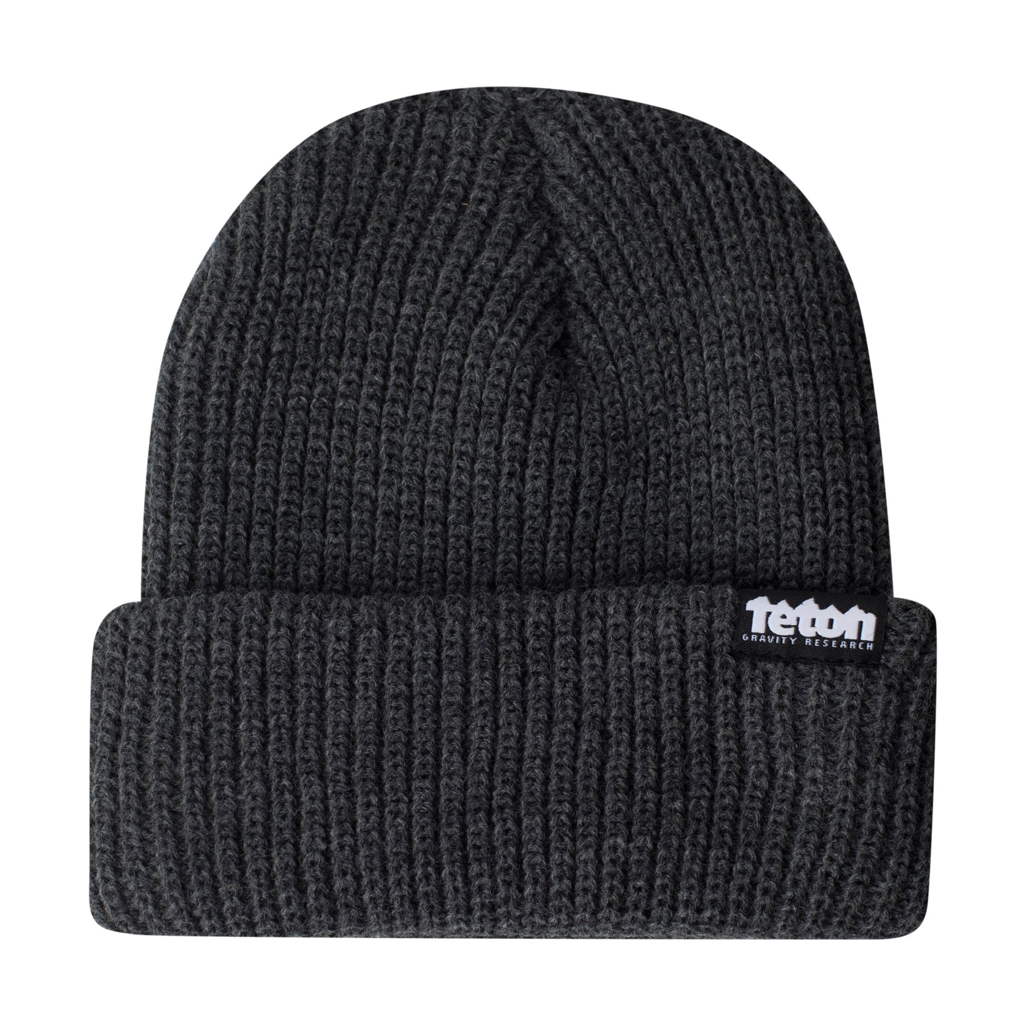 Solid Watch Beanie - Teton Gravity Research #color_charcoal
