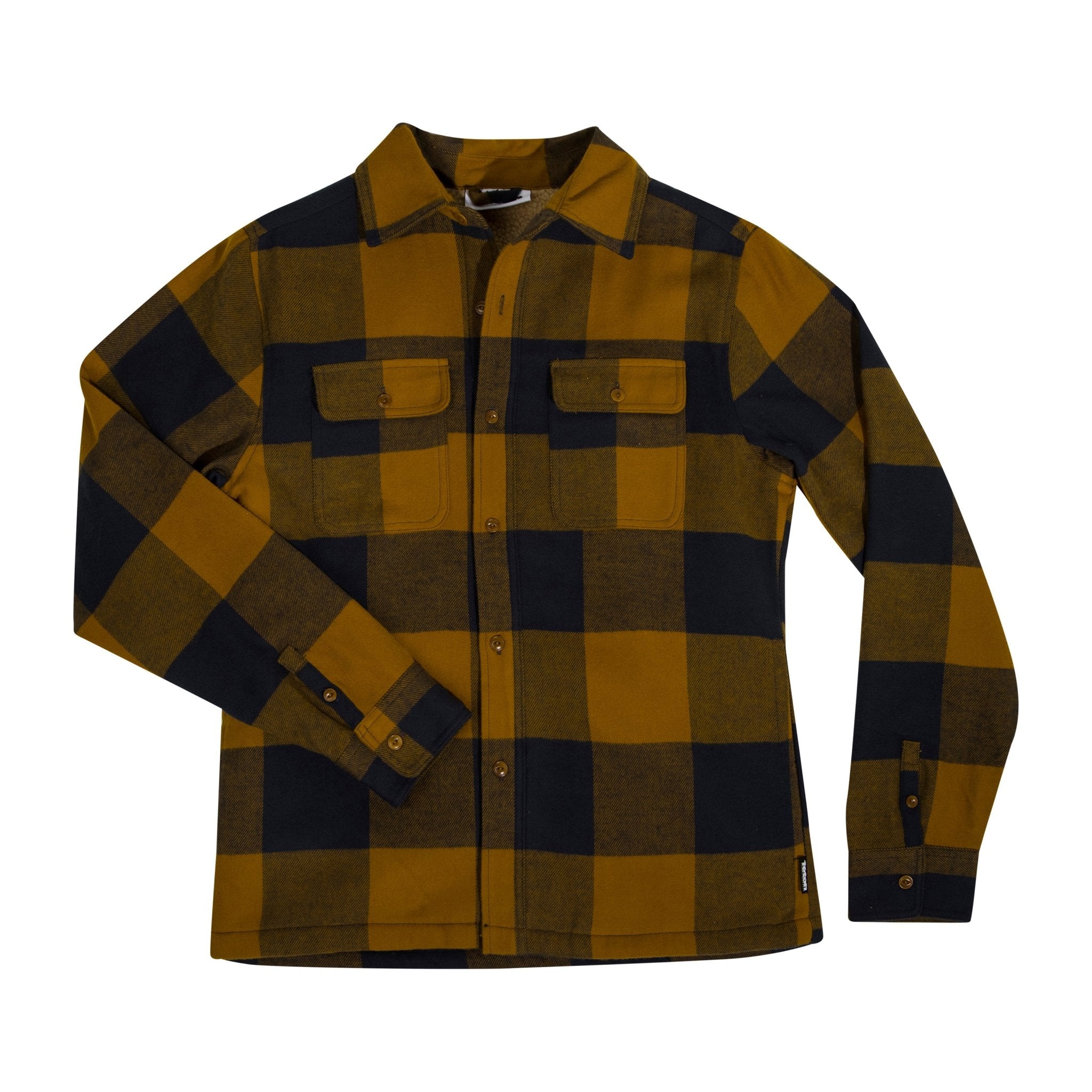 West Yellowstone Sherpa Overshirt - Teton Gravity Research #color_brown