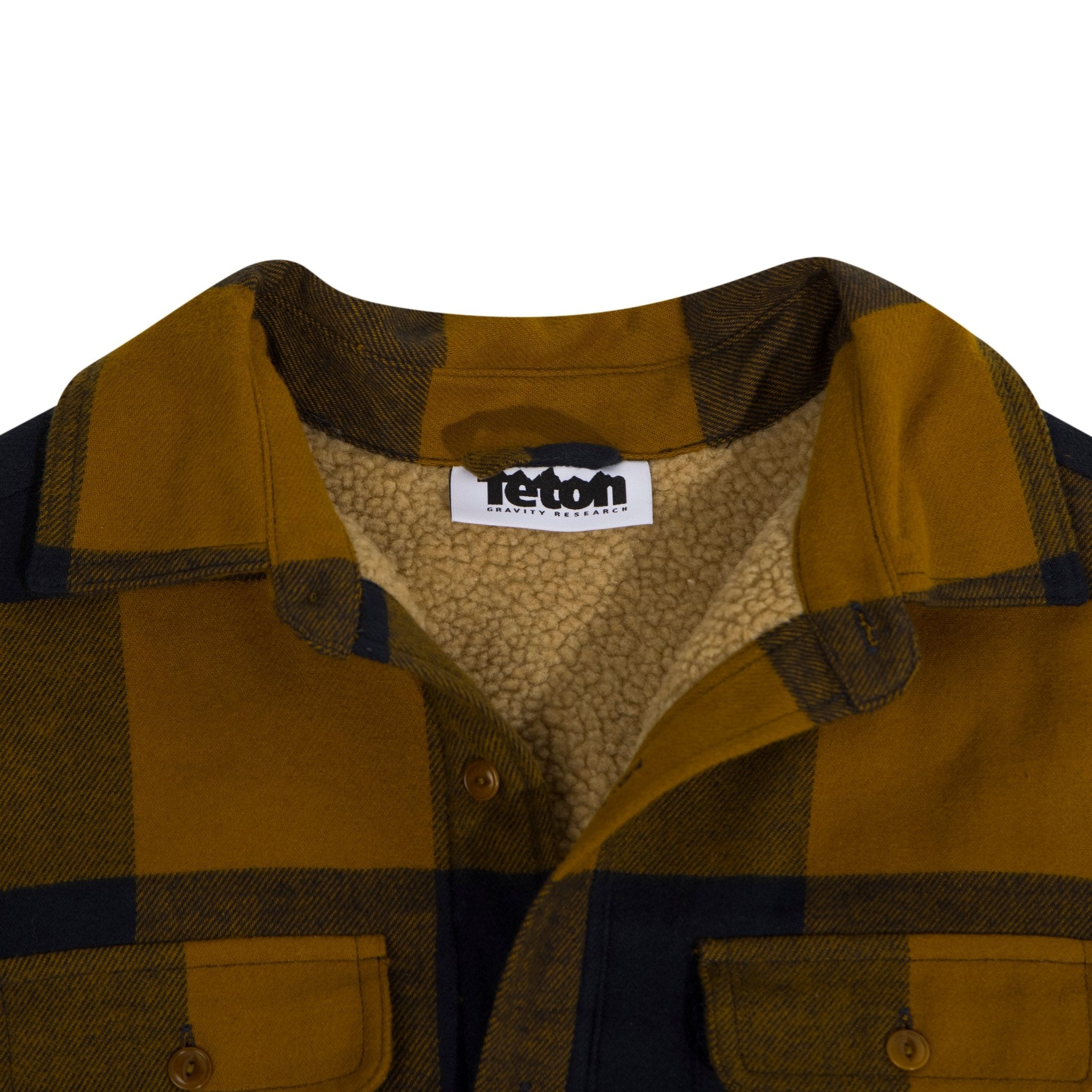 West Yellowstone Sherpa Overshirt - Teton Gravity Research #color_brown