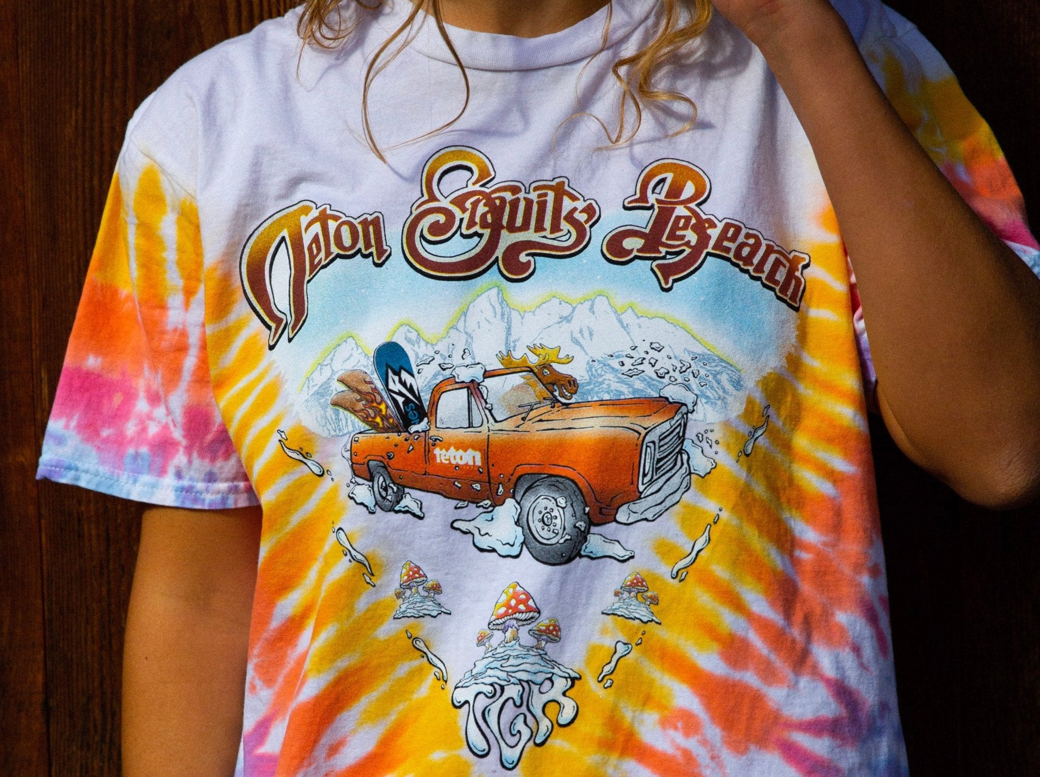 Psychedelic Foliage Tie Dye Collection - Teton Gravity Research