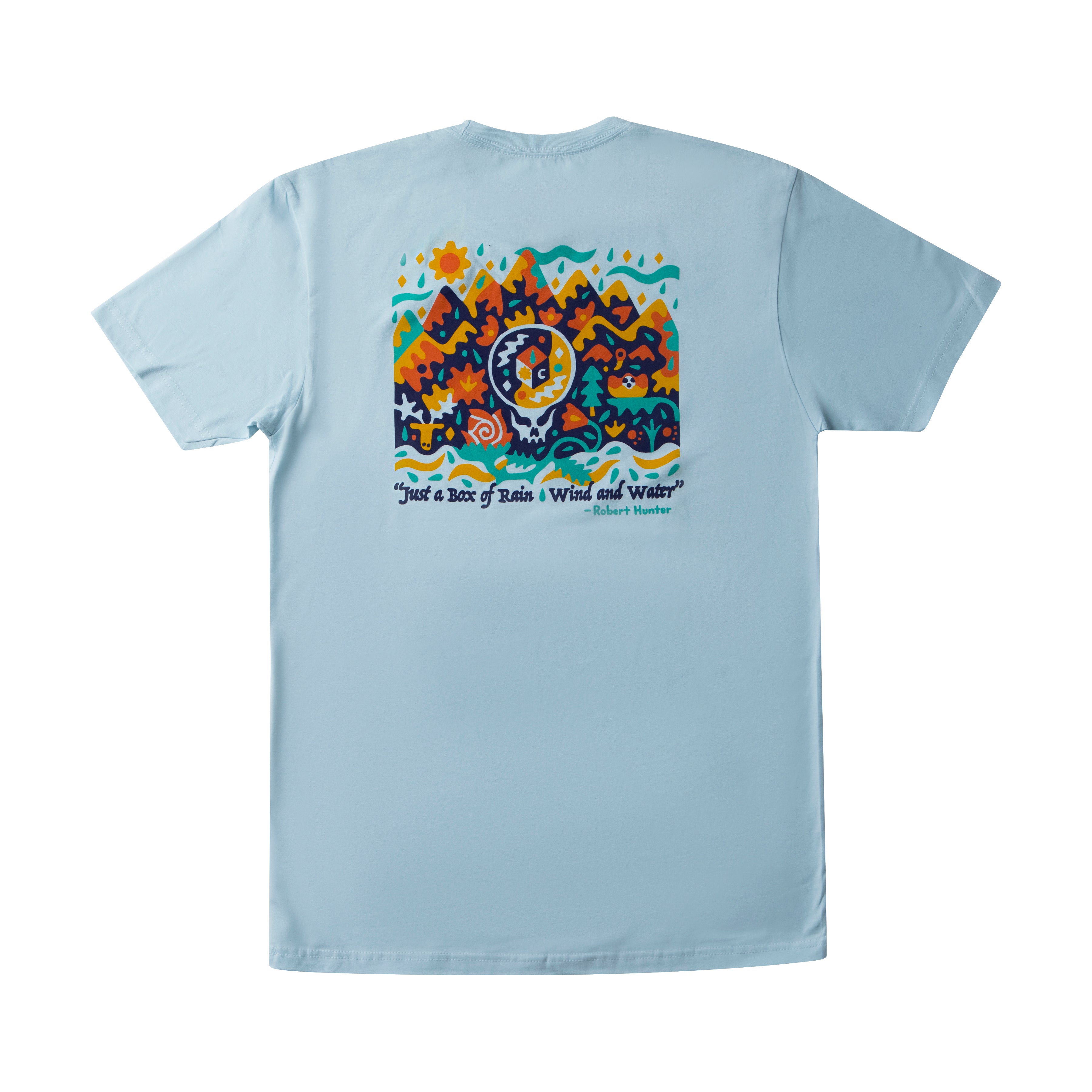 Grateful Dead x TGR “Just a Box of Rain, Wind and Water” Tee by Wyatt Grant