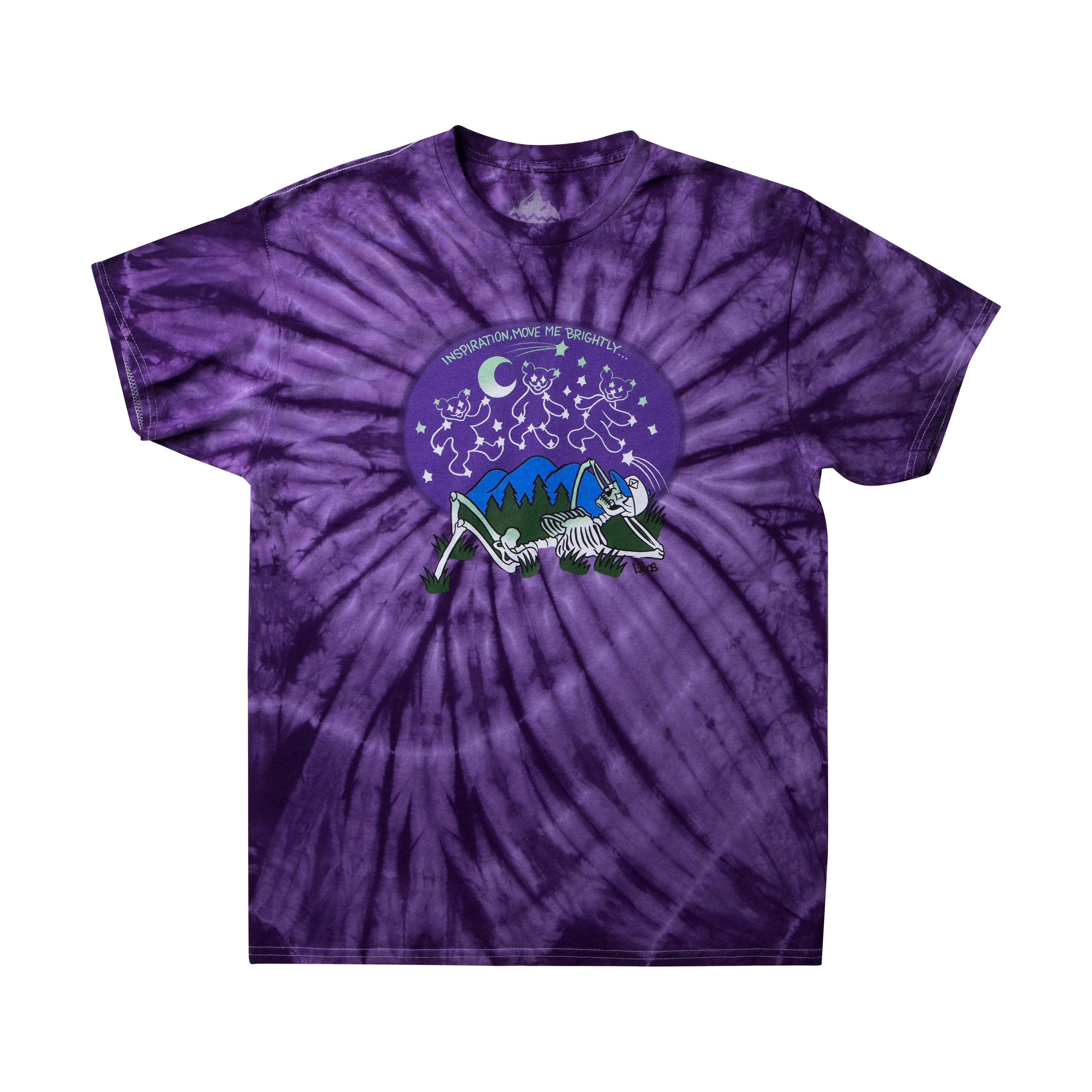 Grateful Dead x TGR “Inspiration, Move Me Brightly” Tee by Fernando Lions