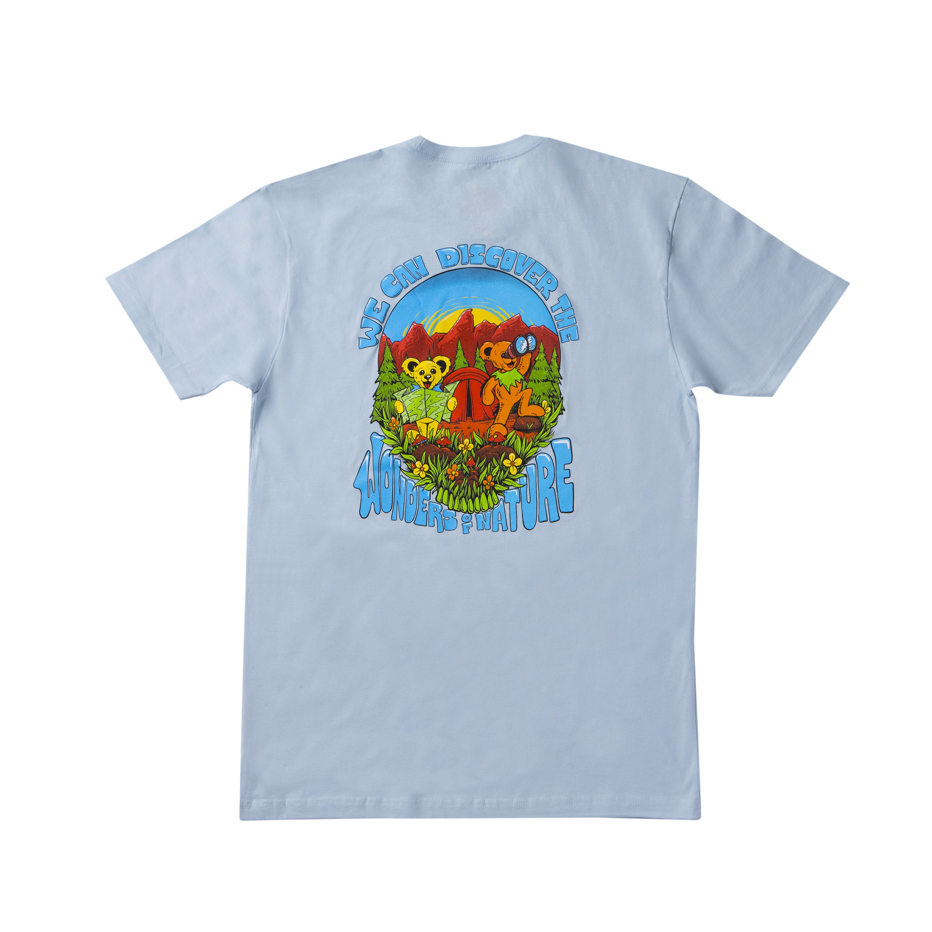 Grateful Dead x TGR “We Can Discover the Wonders of Nature” Solid Tee by Zazz Corp