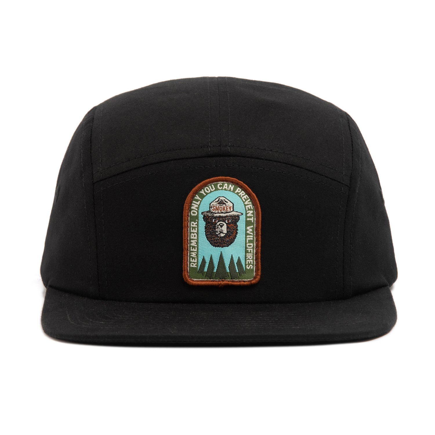 Smokey Bear x TGR 5 Panel Badge Hat
