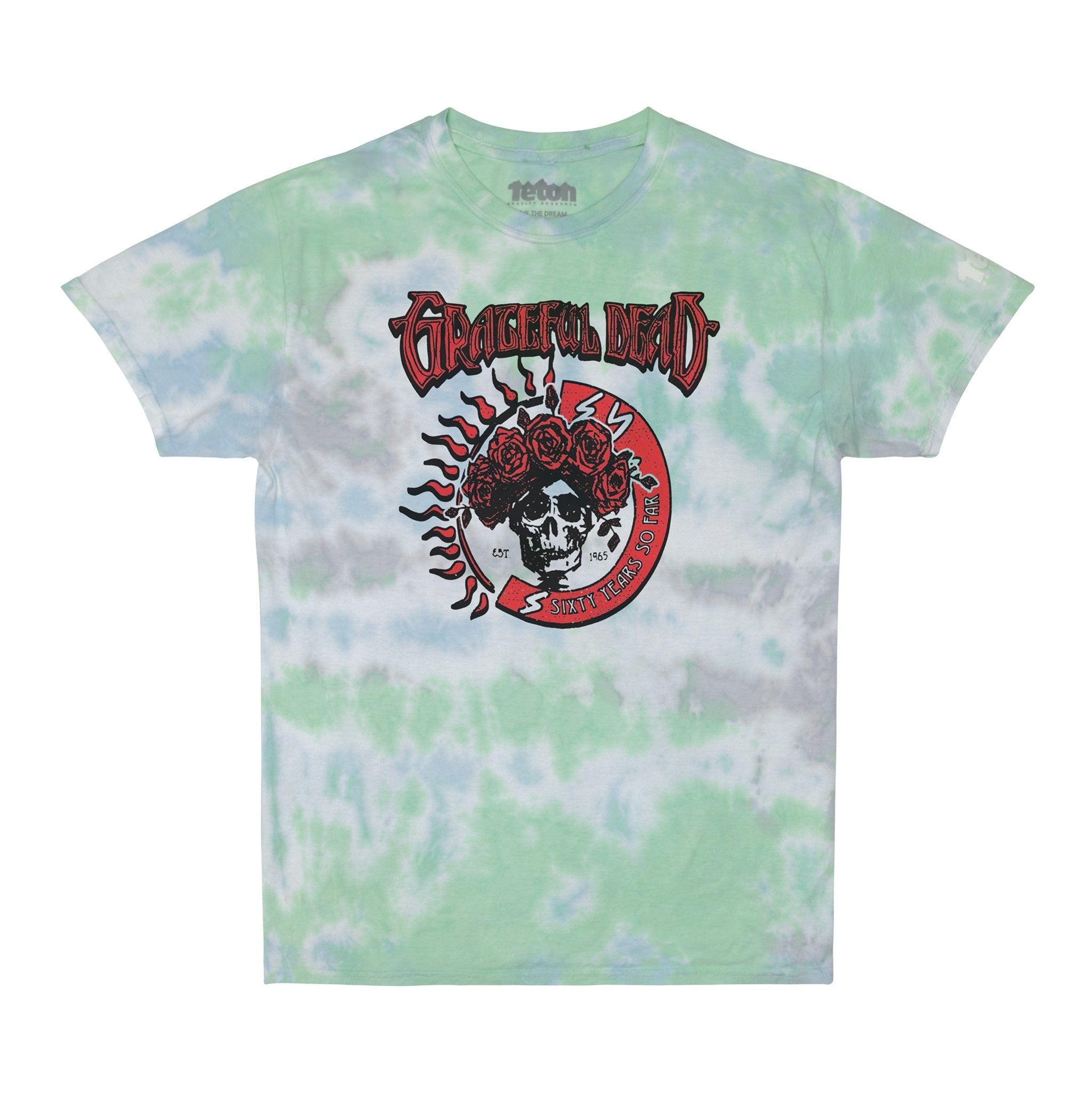 Grateful Dead 60th x TGR Dead of the Dawn Tie - Dye Tee - Slushy - Teton Gravity Research