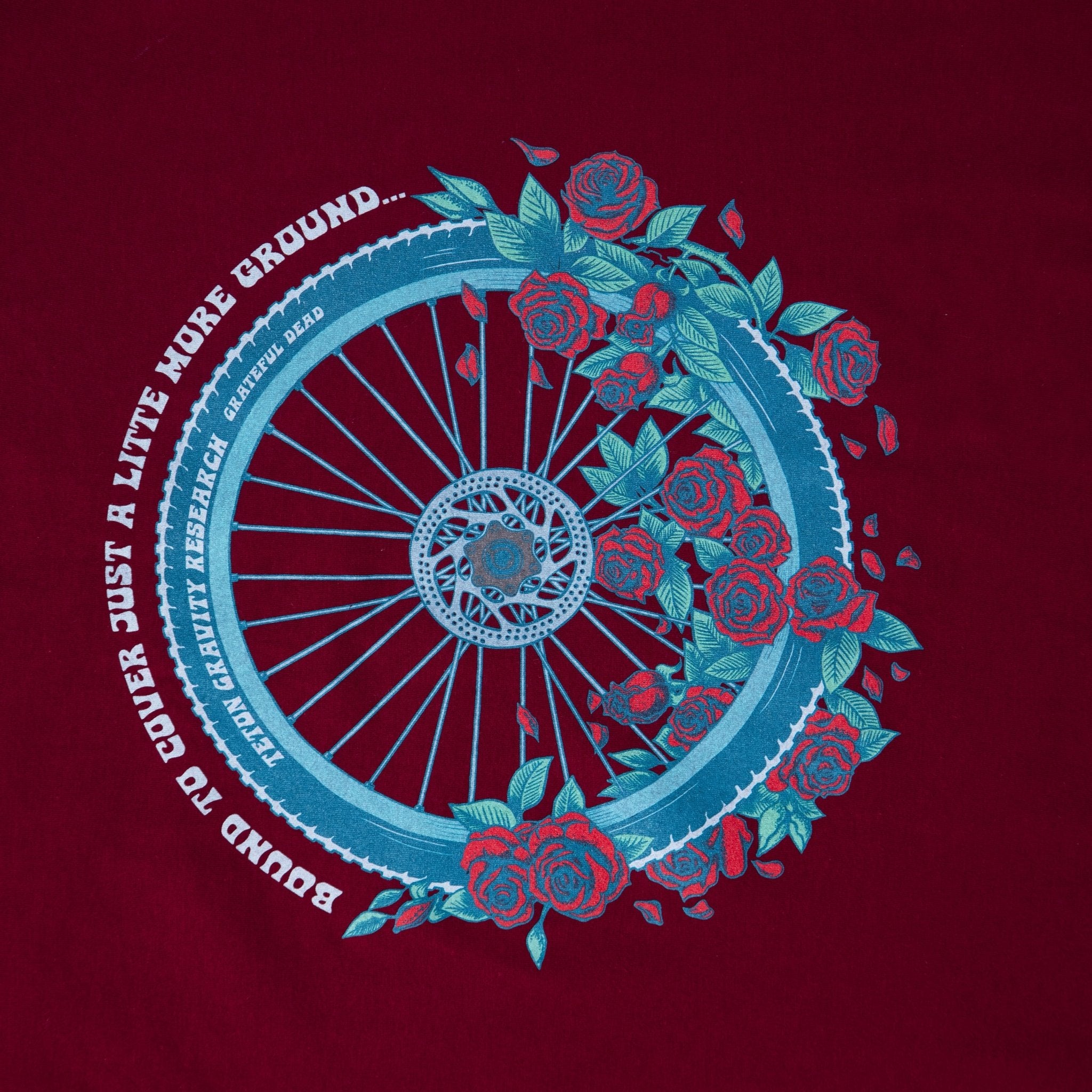 Grateful Dead x TGR “Bound to Cover Just a Little More Ground” Tee by  Cetana Works