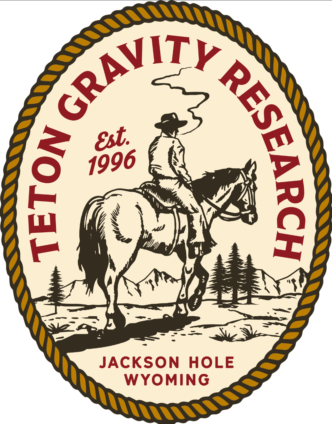 Lonesome Cowboy Sticker - Teton Gravity Research