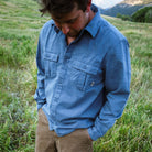 Men's Morning Chill Long Sleeve Button Down - Teton Gravity Research