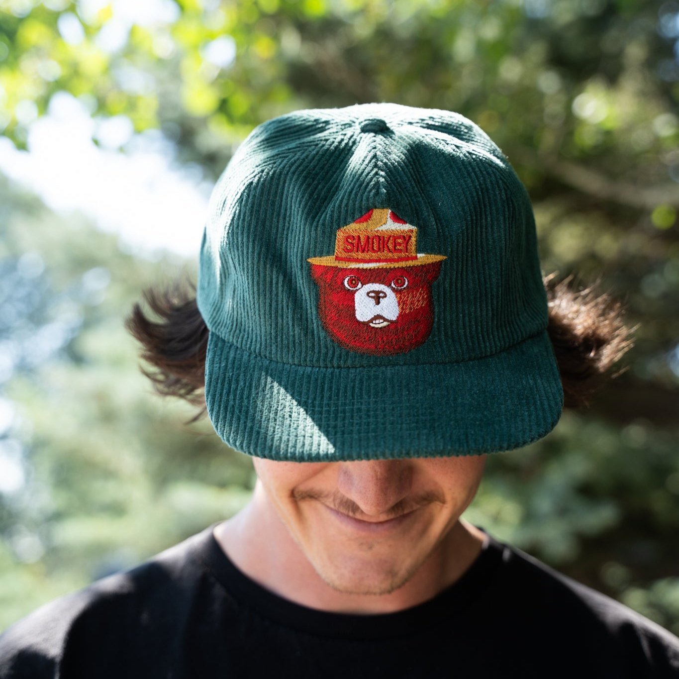 Smokey the bear cycling cap sale