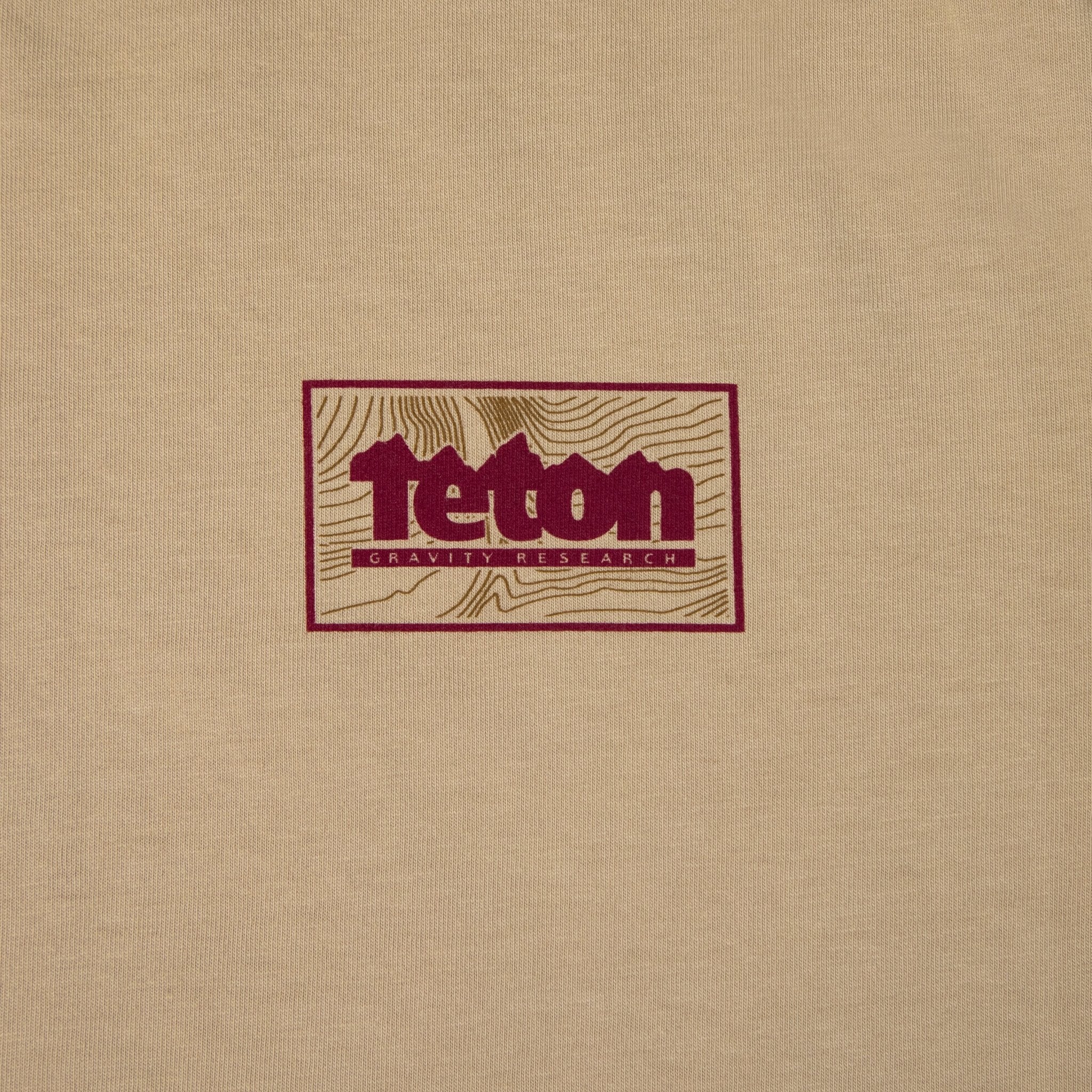 Topo Box Map Tee - Teton Gravity Research #color_stone