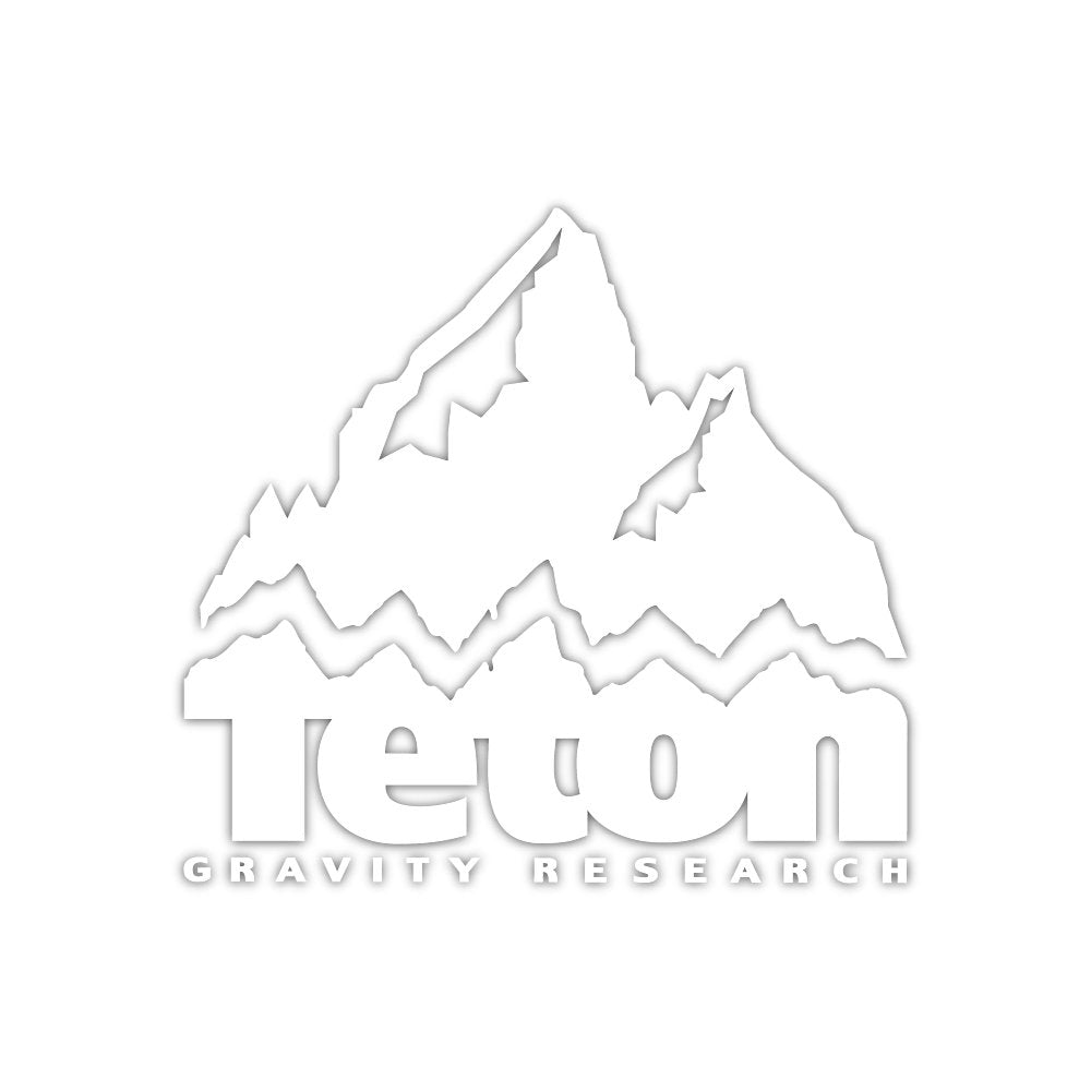 Grand Logo Die Cut Sticker - Teton Gravity Research