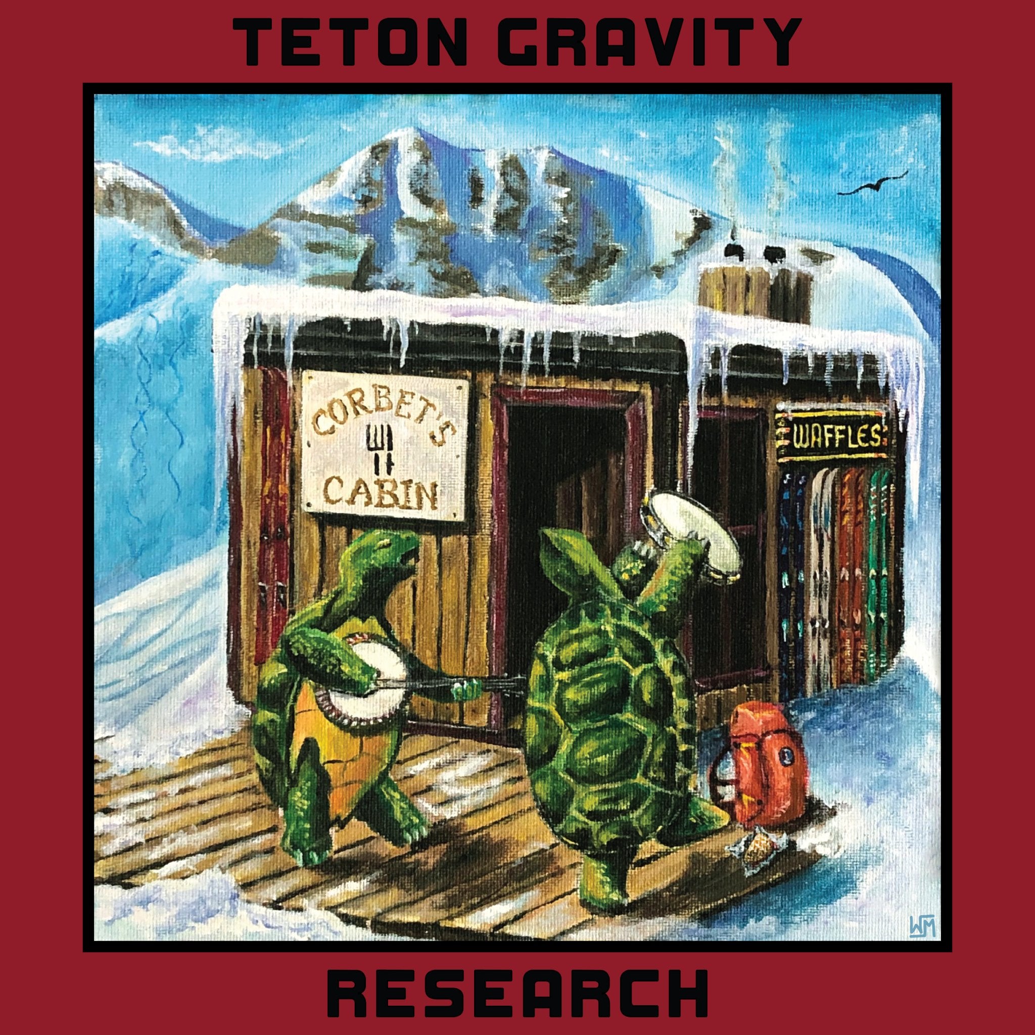 Grateful Dead x TGR "Corbet's Station" Sticker by Will Munford - Teton Gravity Research
