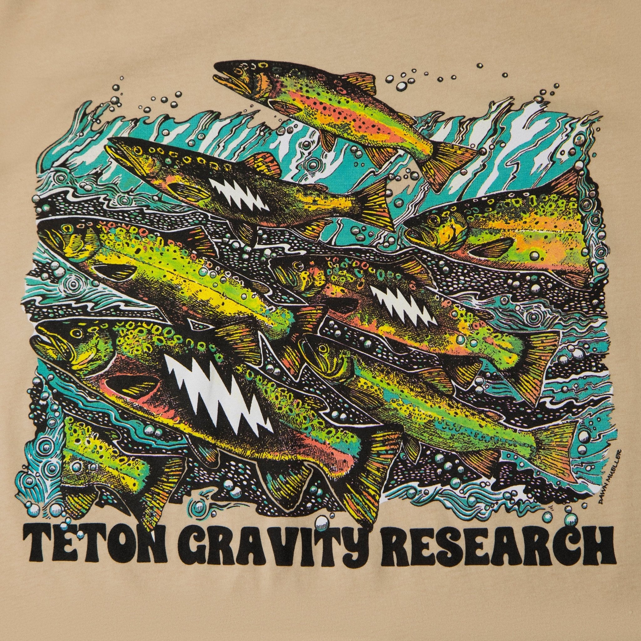 Grateful Dead x TGR “Fish Are Rising Up Like Birds” T-Shirt - Teton Gravity Research