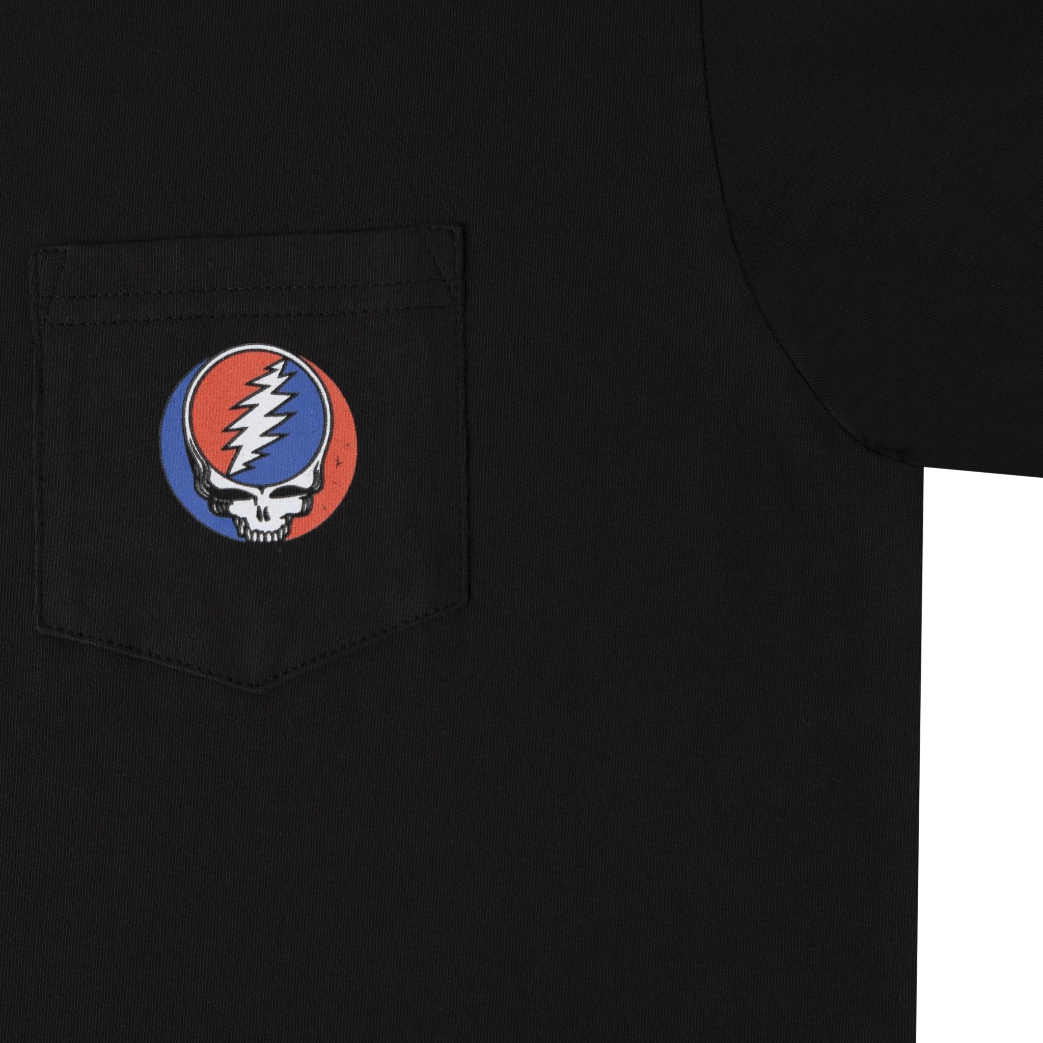 Grateful Dead x TGR Steal Your Face Organic Pocket Tee - Teton Gravity Research