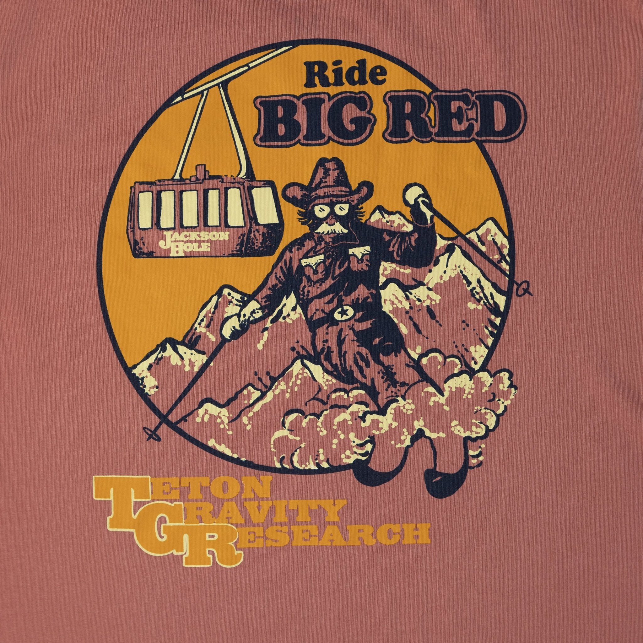 Jackson Hole x TGR "Ride Big Red" Tee - Teton Gravity Research