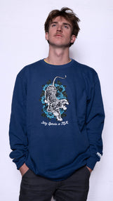 Jerry Garcia x TGR Tiger Crewneck - Teton Gravity Research