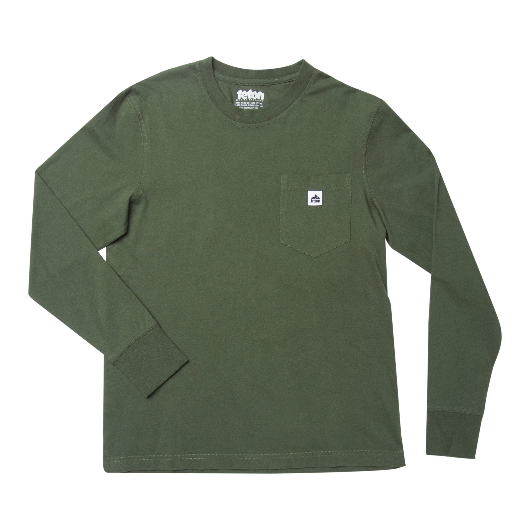 Luca Organic Cotton Long Sleeve Pocket Tee - IN STORE ONLY - Teton Gravity Research