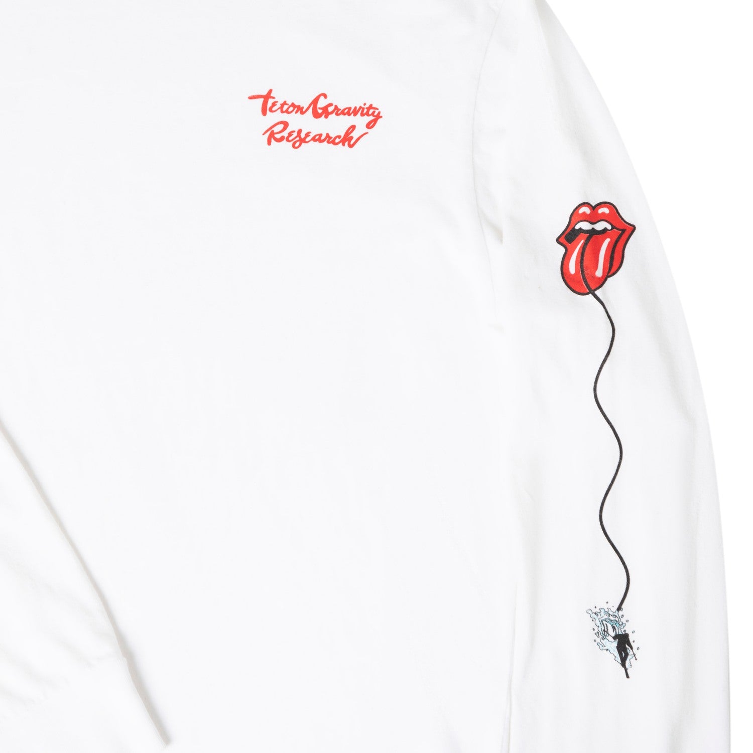 Rolling Stones x TGR "Lick Tracks" Long Sleeve Tee - Teton Gravity Research