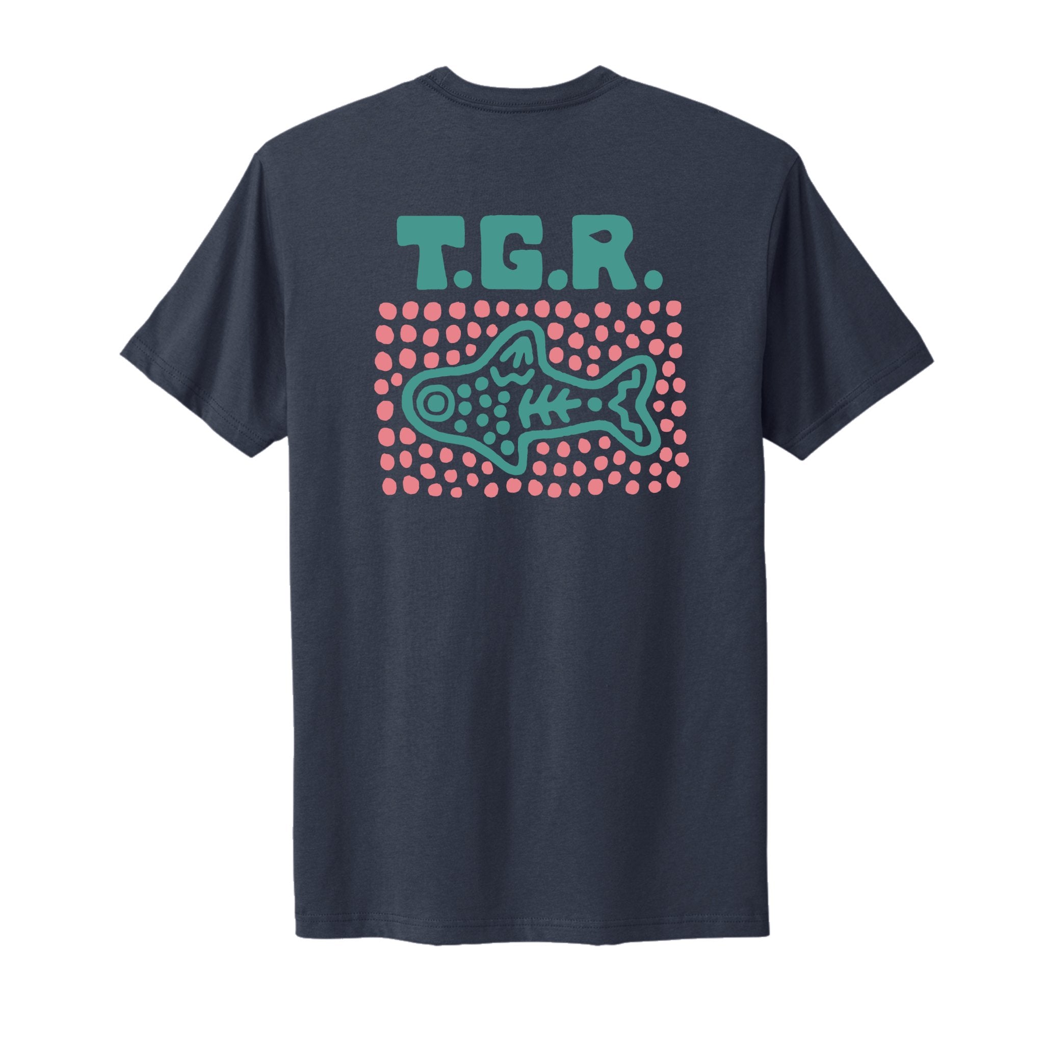 Trippy Fish Tee by Wyatt Grant - Teton Gravity Research