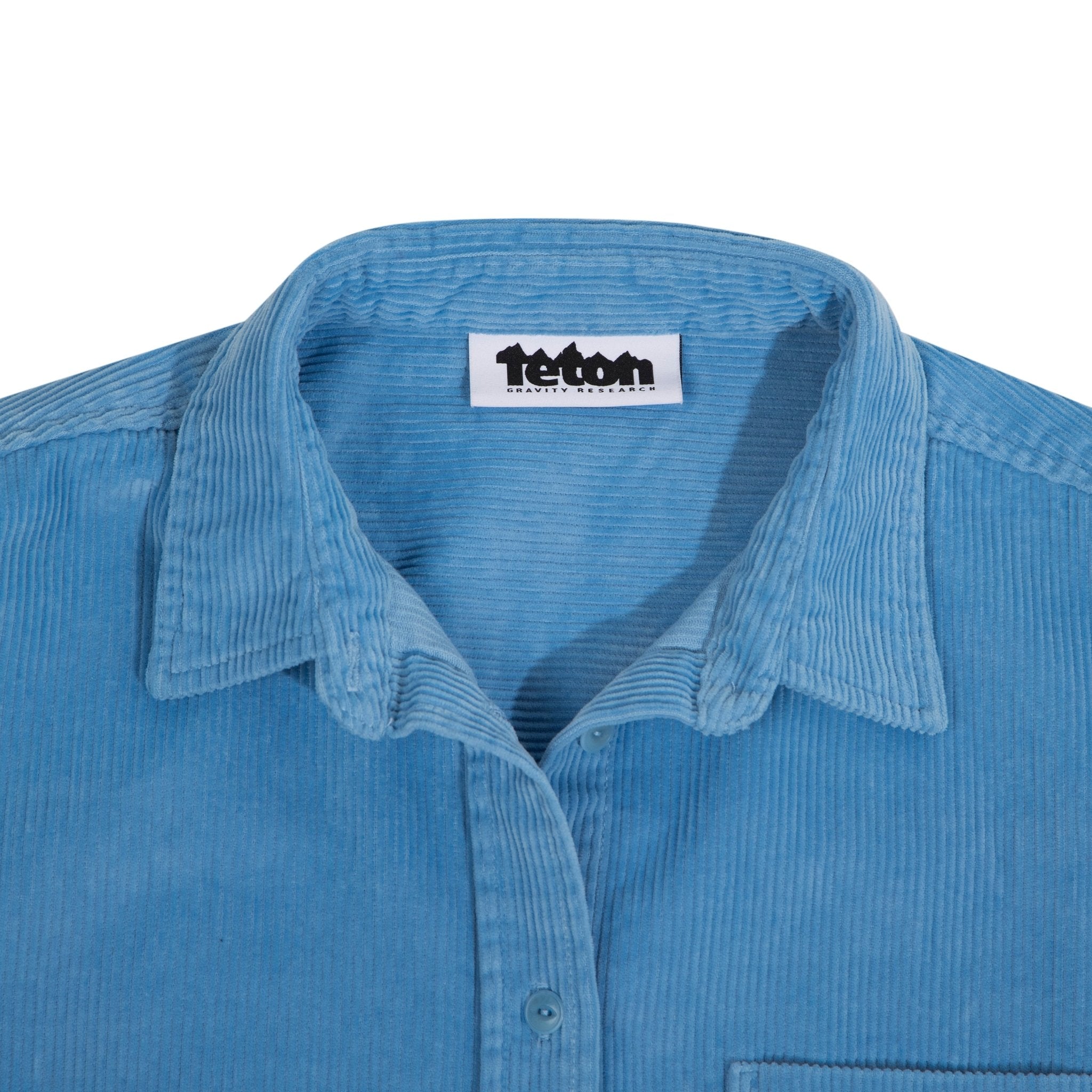 Women's Corduroy Work Shirt - Teton Gravity Research #color_blue bird